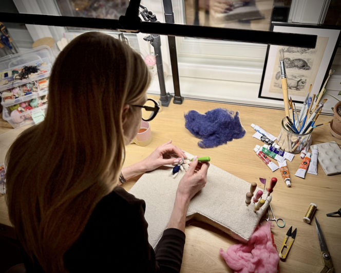 Filcowe myszki Joanny. Marka "Wyszło z norki"