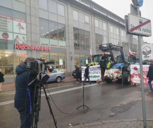 Rolnicy z regionu protestowali w Siedlcach. Wygłosili apel do Prezydenta RP