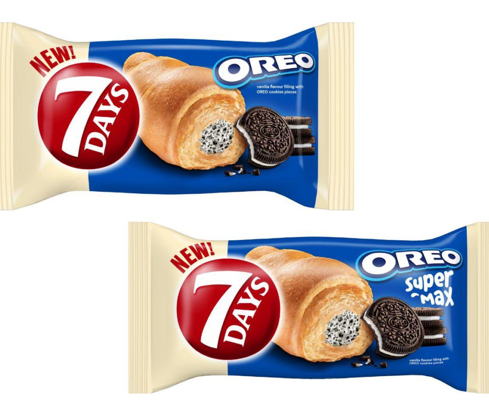 7Days wprowadza na rynek rogaliki z nadzieniem Oreo