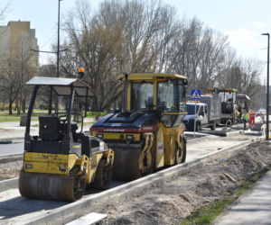 Ostatnie asfaltowanie Sokratesa. Otwarcie po majówce