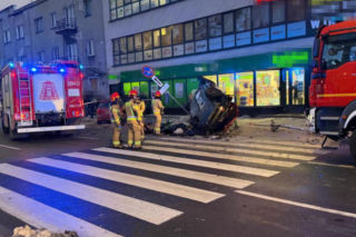 Wypadek na ul.Grochowskiej. Tuj zginął 6-letni Tomek
