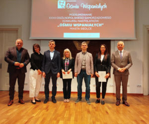 W 2026 roku w konkursie Ośmiu Wspaniałych Miasta Siedlce przyznano nagrody 9 Laureatom i 5 Wyróżnionym
