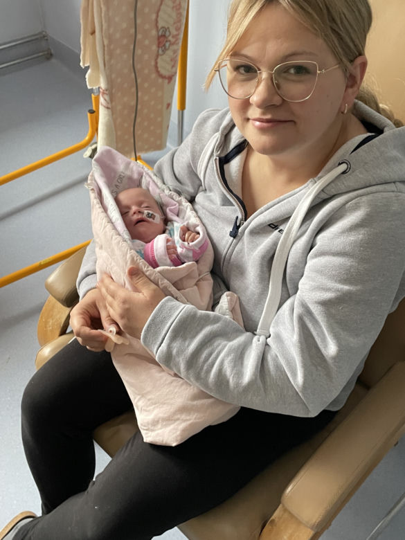 Marta ważyła 390 gramów po porodzie! 