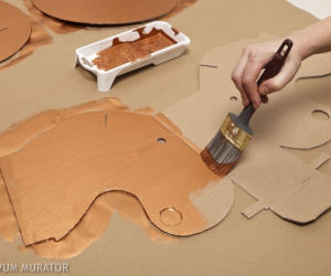Jak zrobić poroże z tektury: Łoś DIY