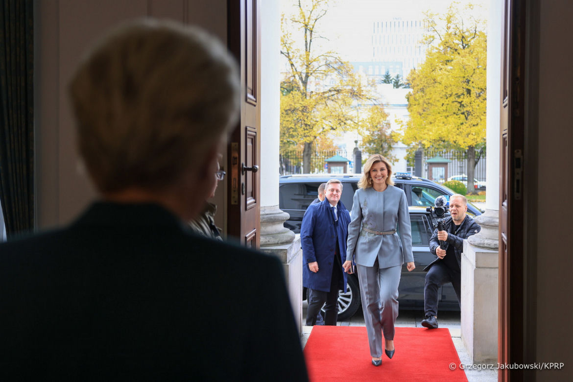 Agata Duda, Ołena Zełenska