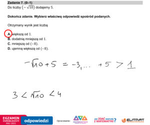 Egzamin ósmoklasisty 2021 matematyka