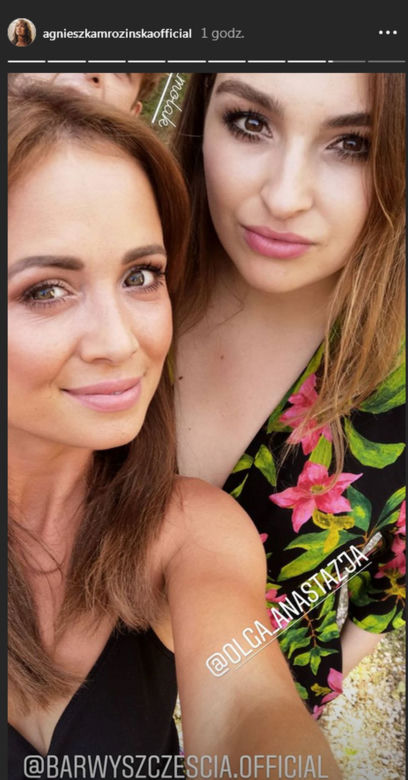 Barwy szczęścia po wakacjach 2019. Mariola (Agnieszka Mrozińska), Klara (Olga Janowska) na planie