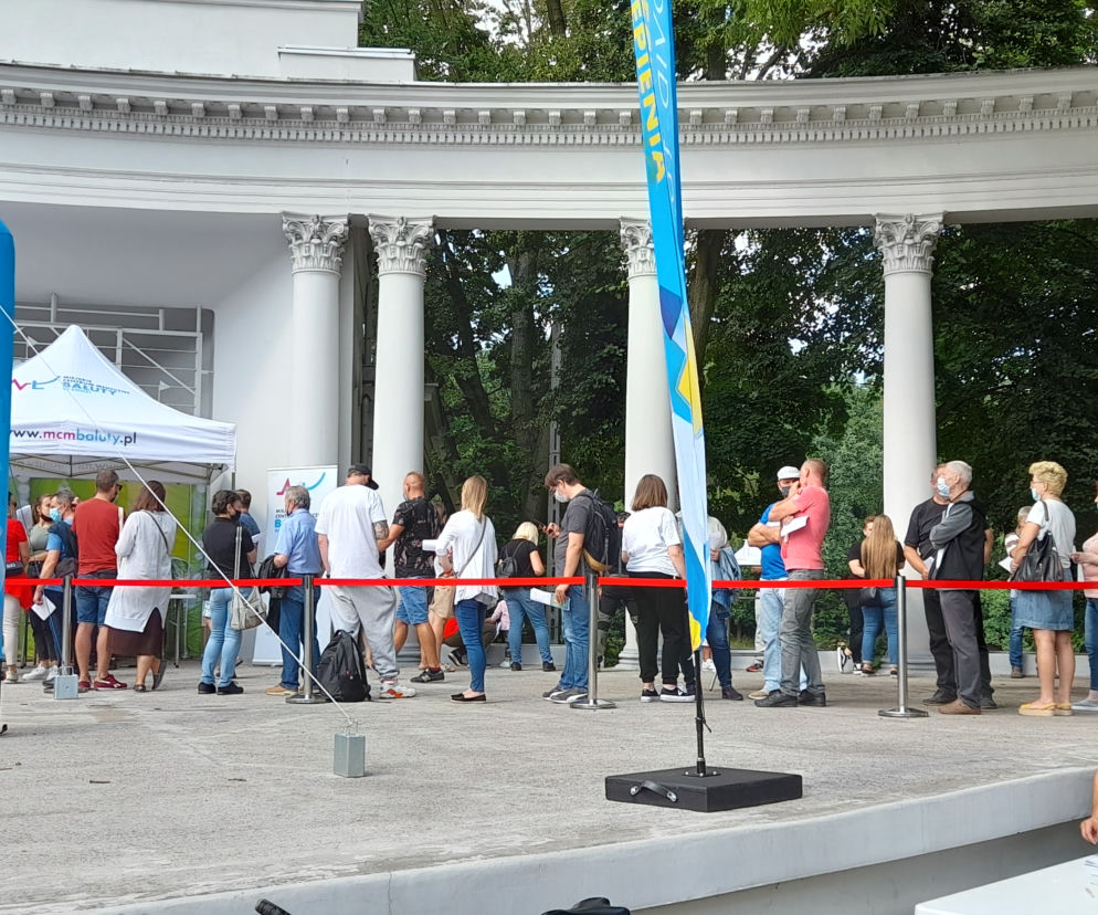 szczepienia w Parku Julianowskim