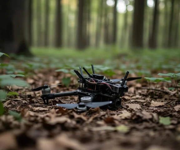 Dron na Podkarpaciu. Żandarmeria ujawnia, co odkryto na miejscu