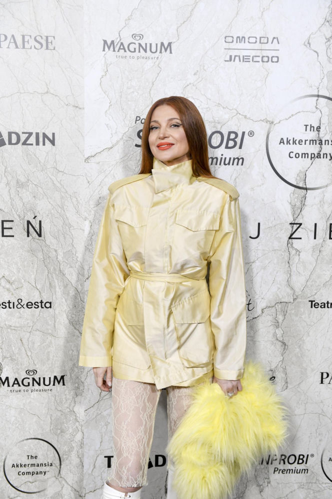 Odważne Magda Linette, Sandra Kubicka i inni na hucznym pokazie