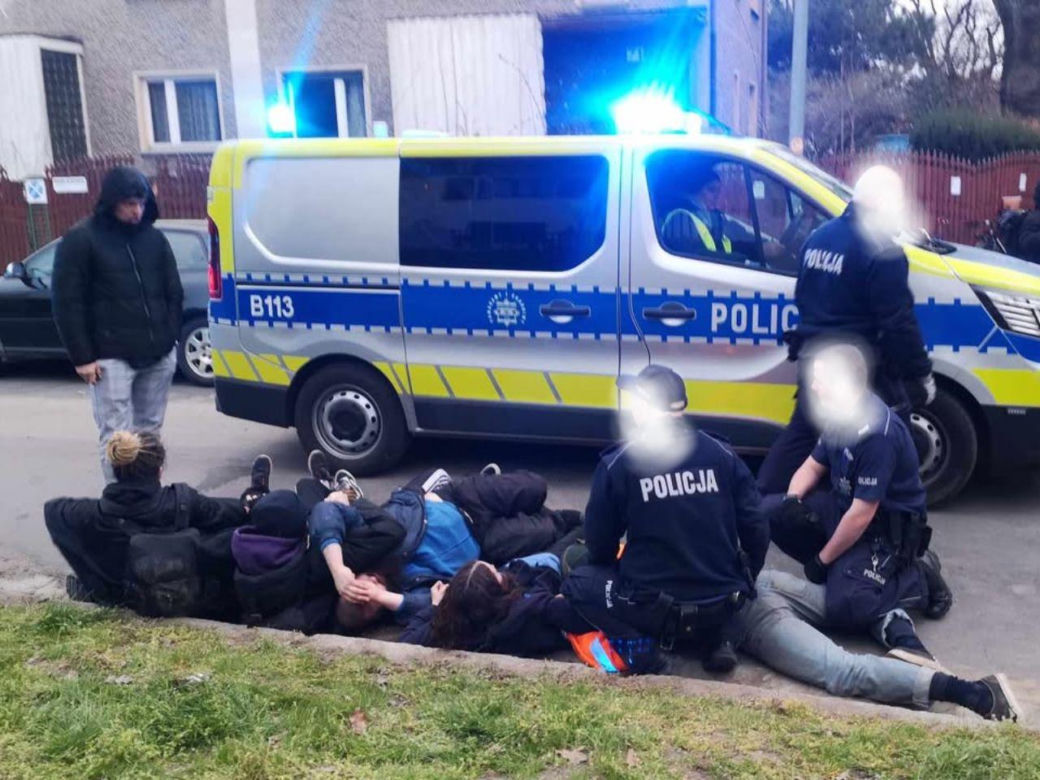 Awantura na ul. Sokolej we Wrocławiu