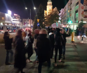 Protesty kobiet w Olsztynie