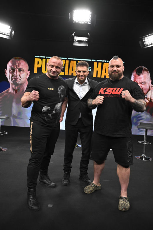 KSW ogłasza walkę Pudzianowski - Hall