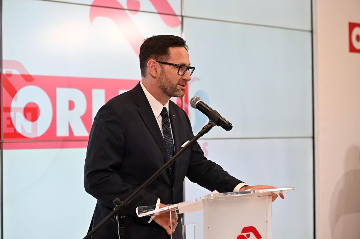 Daniel Obajtek w Gdańsku o fuzji Orlenu z Lotosem