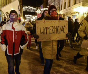 Strajk kobiet w Toruniu - 27-28.01.2021 - zdjęcia z protestów
