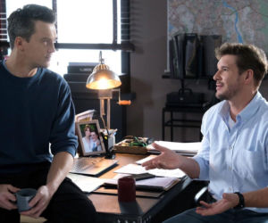 M jak miłość odc. 1919. Jakub Karski (Krzysztof Kwiatkowski), Marcin (Mikołaj Roznerski)