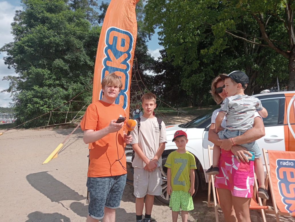 Eska Summer City Olsztyn. Pomarańczowa ekipa na Plaży Miejskiej
