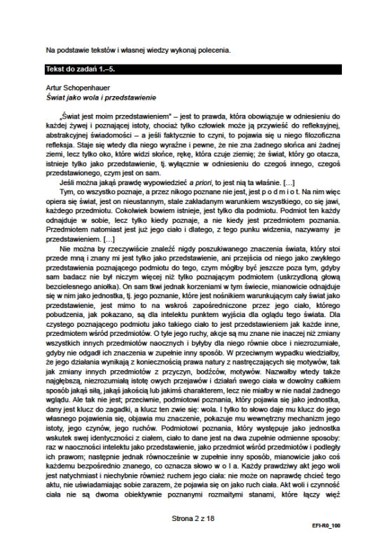 Matura próbna 2021: Filozofia. Odpowiedzi i arkusze sprawdzisz TUTAJ. Matura CKE filozofia