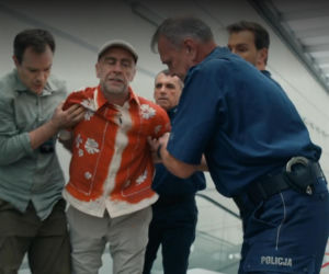 Barwy szczęścia odc. 3272. Marcin Kodur (Oskar Stoczyński), Bazylow  (Andrzej Szeremeta), Majak (Łukasz Borkowski)