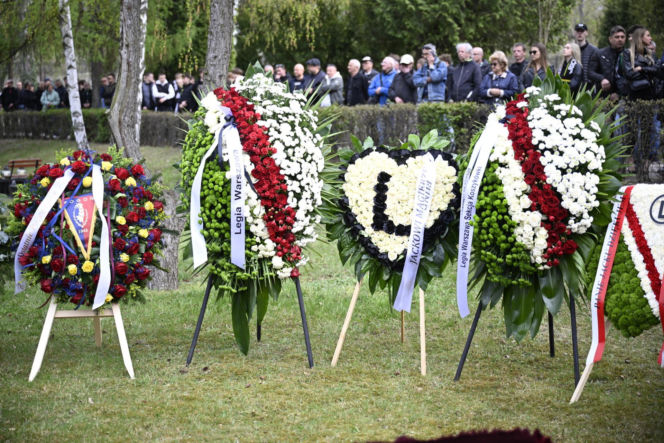 Kondukt, pogrzeb, Jacek Magiera