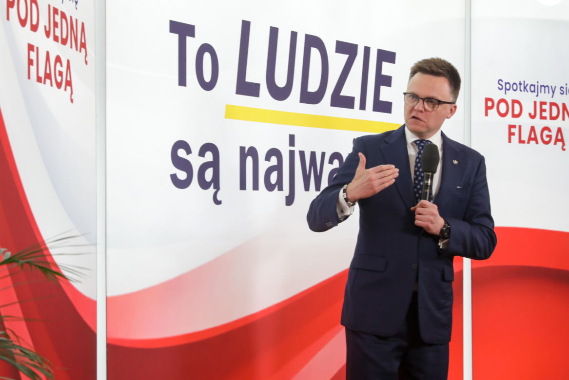 Spotkanie Szymona Hołowni