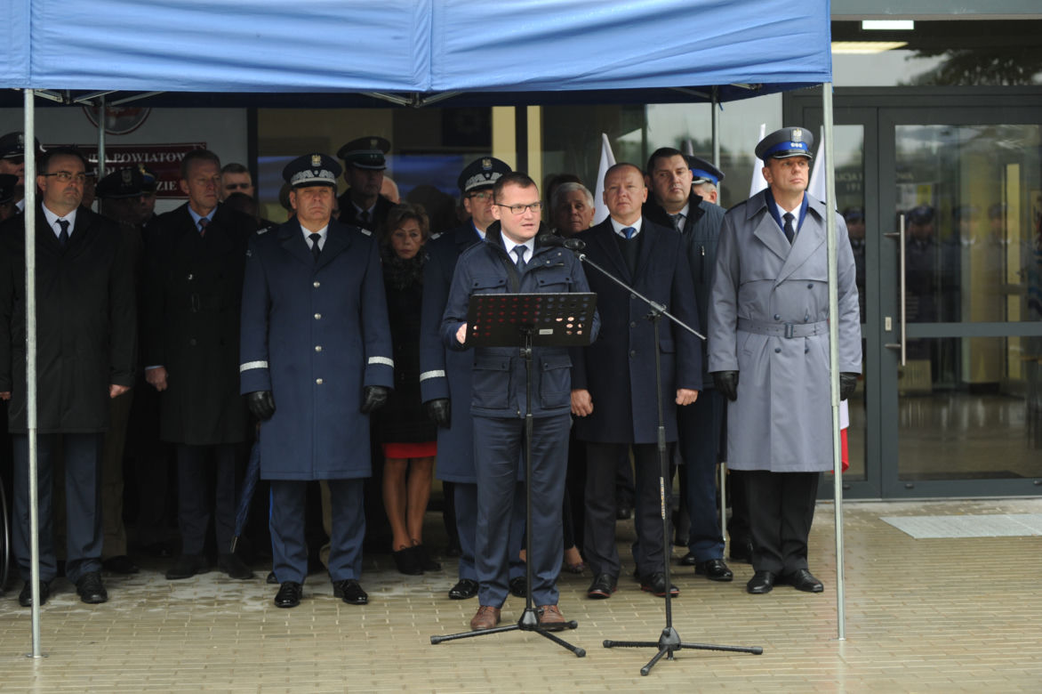 Otwarcie nowej komendy policji w Białogardzie