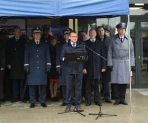 Otwarcie nowej komendy policji w Białogardzie