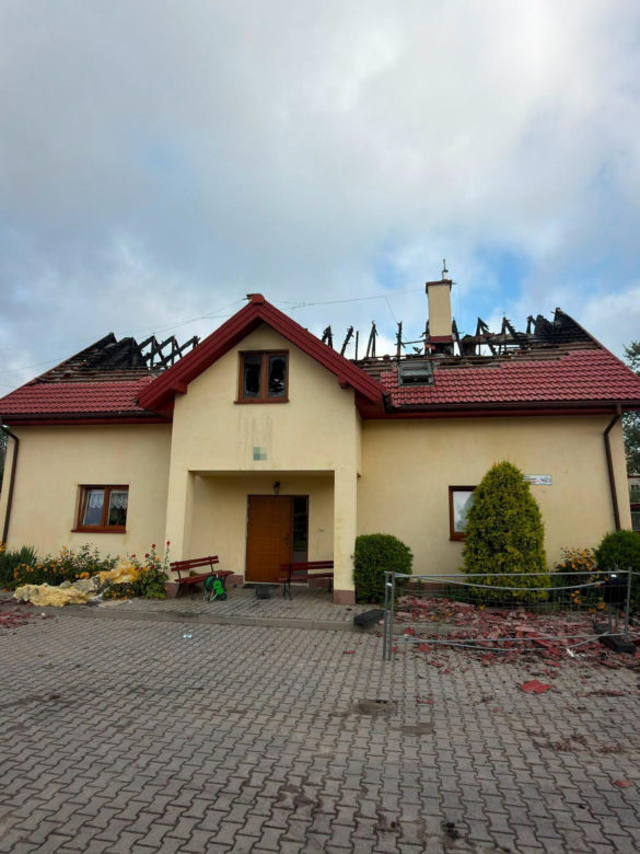 Pożar w domu dziecka