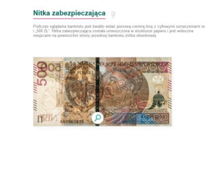 Banknot 500 złotych. Jak poznać czy jest prawdziwy?