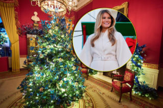 Melania Trump udekorowała Biały Dom. Święta lepsze niż za Bidena?