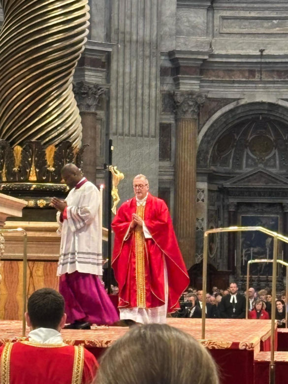 Liturgia Męki Pańskiej w bazylice świętego Piotra