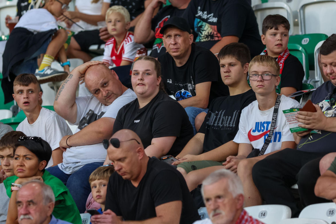 Kibice Zagłębia Sosnowiec zawiedzeni [ZDJĘCIA]