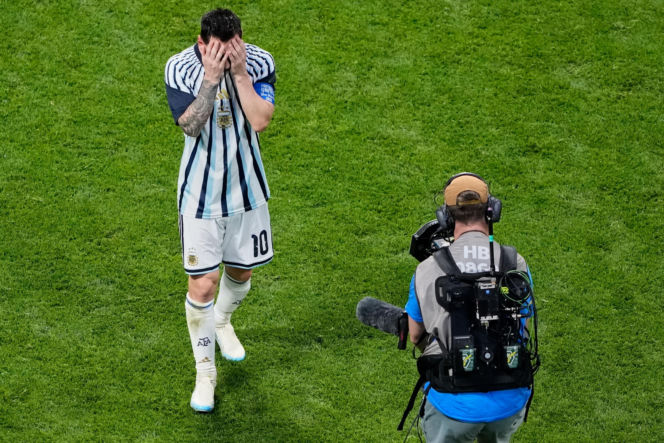 Leo Messi, mecz z Egiptem