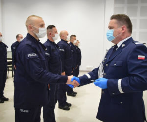 Nowi policjanci złożyli ślubowanie w Rzeszowie [ZDJĘCIA]