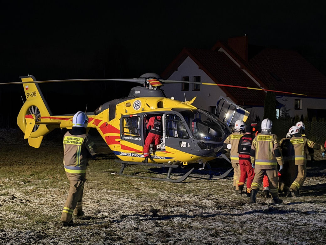 Strażak uratował życie dziecku