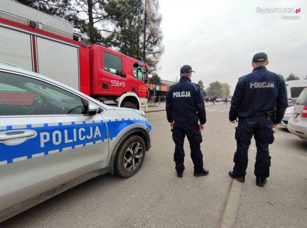 Policja w kopalni