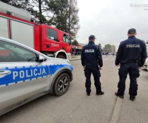Policja w kopalni