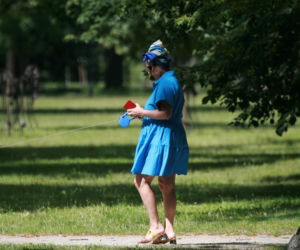 Justyna Sieńczyłło na plaży