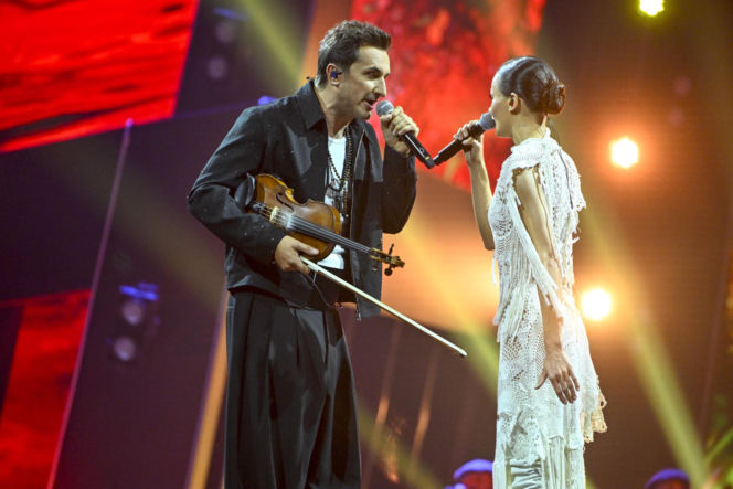 Co ona ma na sobie?! Szroeder wyglądała jak w firance z PRL-u