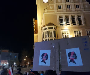 Protesty kobiet w Olsztynie