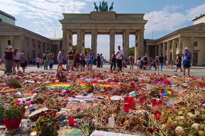 Berlin po zamachu terrorystycznym w Tiergarten