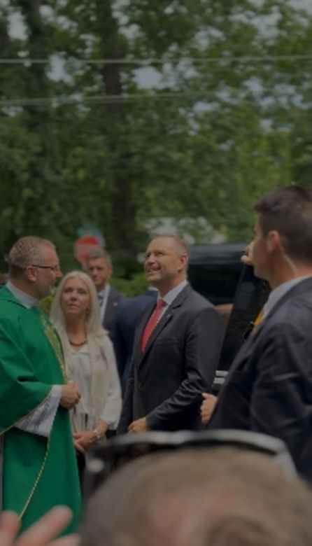 Prezydent Karol Nawrocki uczestniczył w mszy w polskim kościele w Silver Spring w stanie Maryland