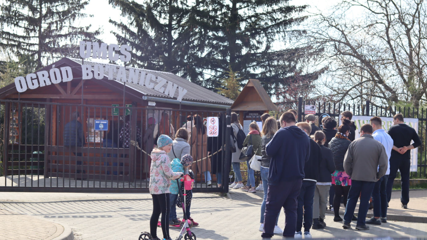 Ogród Botaniczny w Lublinie otwarty! Wszędzie widać wiosnę