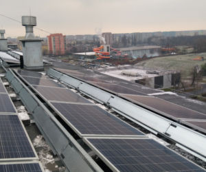 Elektrownia słoneczna na dachach wrocławskich wieżowców