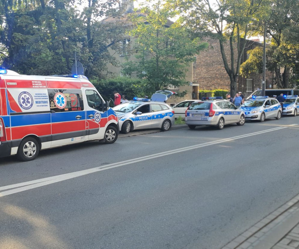 Pijany motocyklista uciekł policjantkom z radiowozu 