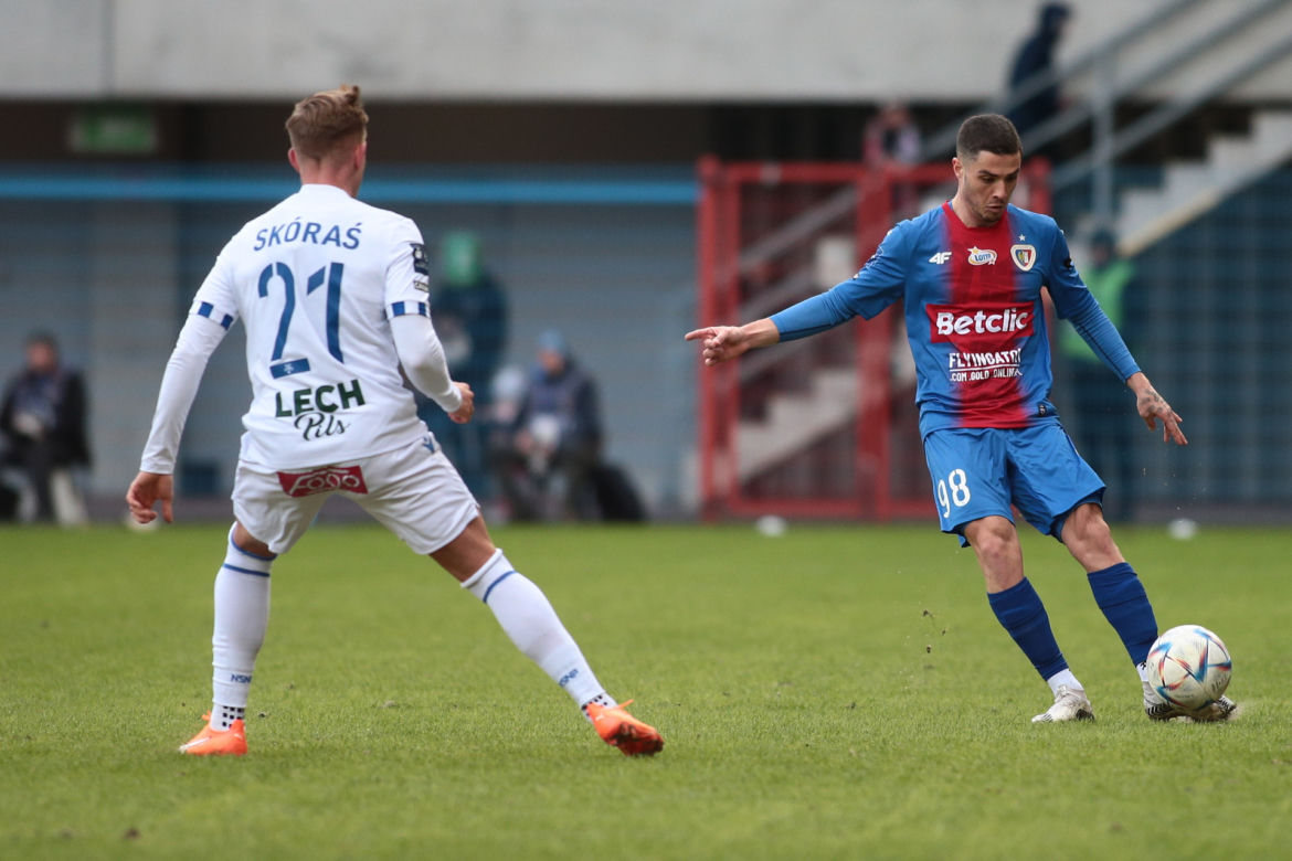 Piast Gliwice - Lech Poznań ZDJĘCIA KIBICÓW 