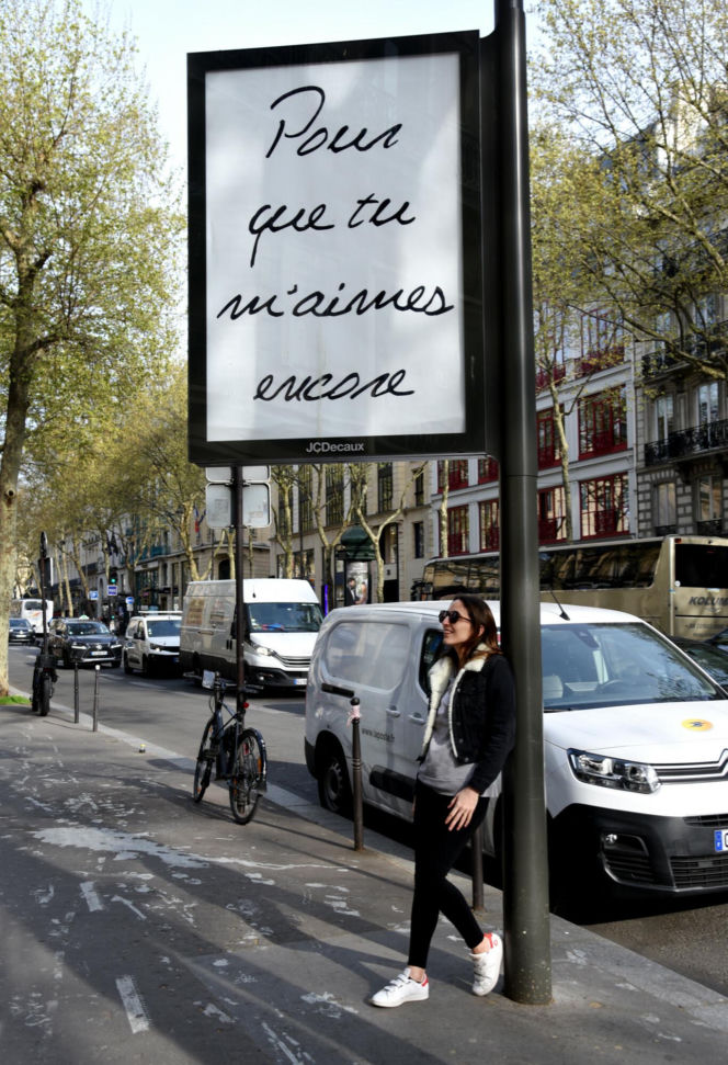 Plakaty zapowiadające koncerty Celine Dion