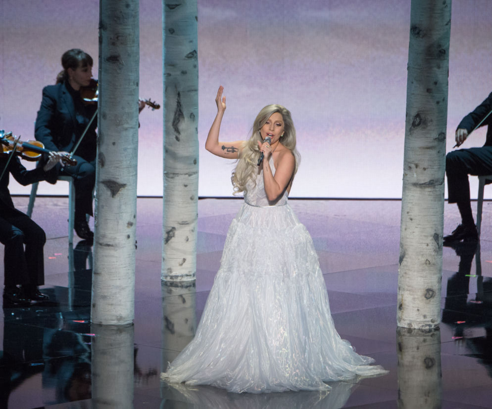 Lady Gaga na Oscarach 2015