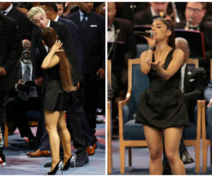 Ariana Grande i Pete Davidson na pogrzebie Arethy Franklin