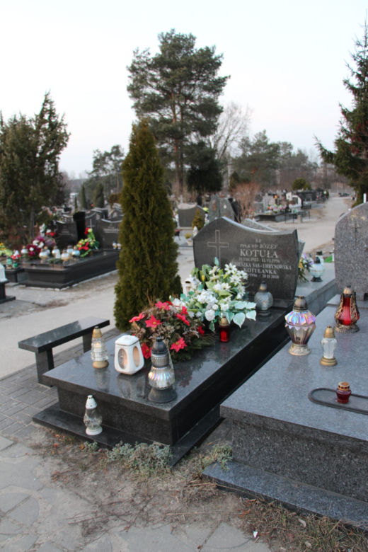Grób Agnieszki Kotulanki